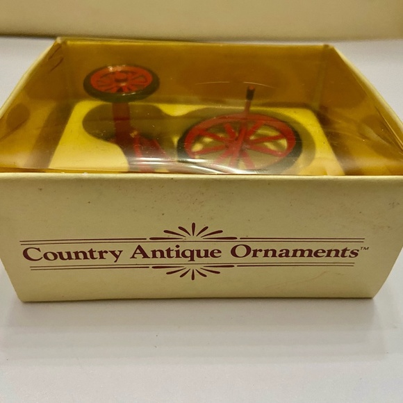 Vintage, Rare, Country Antique Toy- Ornaments- Tricycle - Picture 8 of 11